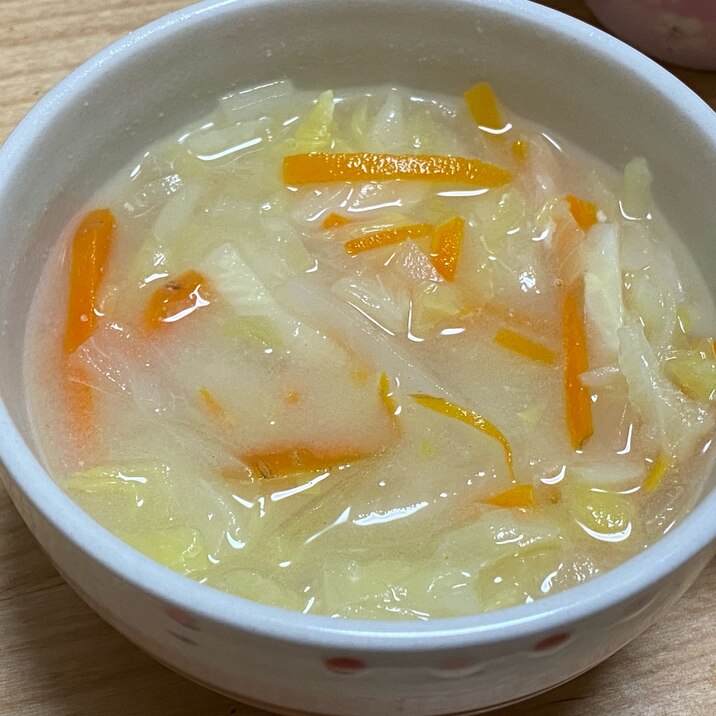 野菜を食べる！白味噌ミルクスープ